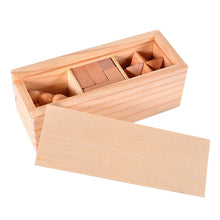 Load image into Gallery viewer, 3 PCS / Set Adult Wooden Box Educational Toys Kongming Lock Luban Lock