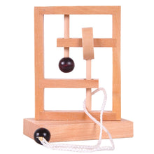 Load image into Gallery viewer, 2 PCS Wooden 3D Educational Toys Space Thinking Untie Rope Game