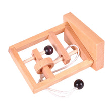 Load image into Gallery viewer, 2 PCS Wooden 3D Educational Toys Space Thinking Untie Rope Game