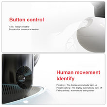 Load image into Gallery viewer, Cloud Weather Time Light Multifunctional Smart Induction Child Wake Up Alarm Clock