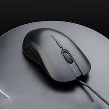 Load image into Gallery viewer, Inphic PB1 Business Office Mute Macro Definition Gaming Wired Mouse, Cable Length: 1.5m, Black Silen Business Version, Classic Back Breathing Light, Matte White Breathing Light