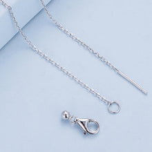 Load image into Gallery viewer, Sterling Silver S925 Vibrant Wings White Gold Plated Zircon Necklace, BSN287
