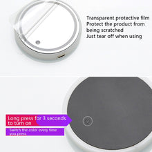 Load image into Gallery viewer, 2 PCS Car LED Luminous Water Coaster Car Atmosphere Light USB Charging Non-Slip Coaster, Car Luminous Water Coaster