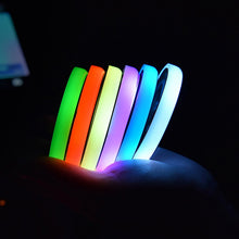 Load image into Gallery viewer, 2 PCS Car LED Luminous Water Coaster Car Atmosphere Light USB Charging Non-Slip Coaster, Car Luminous Water Coaster