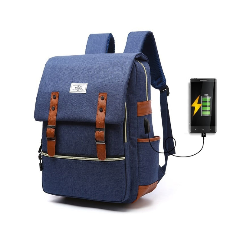 203 Outdoor Travel Shoulders Bag Computer Backpack with External USB Charging Port