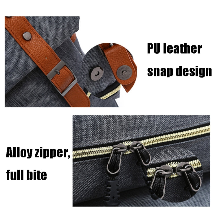 203 Outdoor Travel Shoulders Bag Computer Backpack with External USB Charging Port