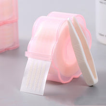 Load image into Gallery viewer, Sticky Double Eyelid Stickers When Exposed To Water, Natural Invisible Lace Olives Glue-Free Beauty Eye Stickers, Lace L-Roll, Lace M-Roll, Lace Olive-Roll