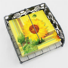 Load image into Gallery viewer, Colorful Print Party Decoration Napkin Facial Tissue, Yellow Sunflower
