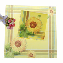 Load image into Gallery viewer, Colorful Print Party Decoration Napkin Facial Tissue, Yellow Sunflower