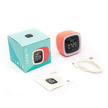 Load image into Gallery viewer, Cartoon Deer Shape Children Snooze Multifunctional USB Rechargeable Student LED Alarm Clock