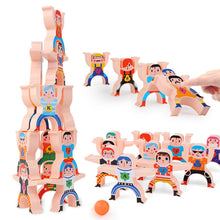 Load image into Gallery viewer, Children Parent-Child Stacking Block Game Balance Acrobatic Troupe Decompression Toy