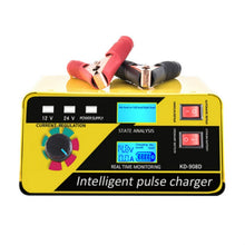 Load image into Gallery viewer, KD-908D Lead-Acid Battery Intelligent Repair Charger Car Battery Charger, EU Plug, US Plug, UK Plug, AU Plug