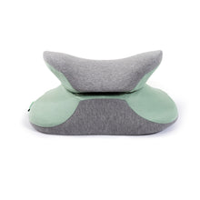 Load image into Gallery viewer, BEWALKER Multifunctional Student Portable Nap Pillow Waist Support Foldable Memory Foam Nap Pillow Office Sleeping Pillow, 38x20x15cm