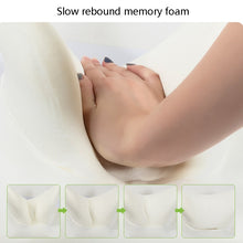 Load image into Gallery viewer, BEWALKER Multifunctional Student Portable Nap Pillow Waist Support Foldable Memory Foam Nap Pillow Office Sleeping Pillow, 38x20x15cm