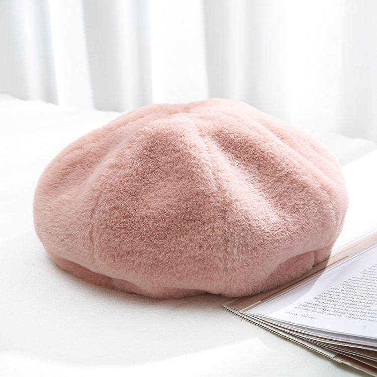 Autumn and Winter Beret Ladies Hats Plush Warmth Retro Painter Hat