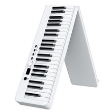 Load image into Gallery viewer, Wersi 88-Key Foldable Portable Electronic Piano Keyboard For Beginners Practice Piano, CN Plug, USB White, USB Black