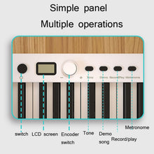 Load image into Gallery viewer, Wersi 88-Key Foldable Portable Electronic Piano Keyboard For Beginners Practice Piano, CN Plug, USB White, USB Black