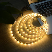Load image into Gallery viewer, USB Power SMD 2835 Epoxy LED Strip Light Christmas Desk Decor Lamp for TV Background Lighting, 50cm, 1m, 2m, 3m, 4m, 5m