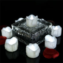 Load image into Gallery viewer, 12 PCS/Box  LED Candle Electronic Tea Wax Simulation Tears Electronic Candle Light Wedding Decoration Candle Light