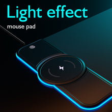 Load image into Gallery viewer, RGB01 10W Wireless Charging Mouse Pad  RGB Luminous Mouse Pad, Size: 800 x 300 x 4mm