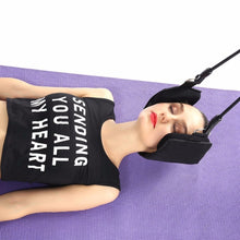 Load image into Gallery viewer, Fashion Portable Neck Pain Relief Relaxing Hammock Neck Massager Foam Napping Sleeping Pillow Cushion for Home Office