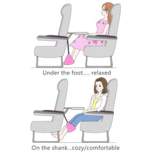 Load image into Gallery viewer, Portable Mini Foot Rest Hammock for Office Home Chair, Black
