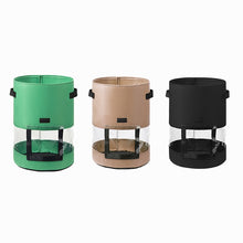 Load image into Gallery viewer, 360 Degree Transparent Potato Bag In The Middle Covered Plant Growing Bag, Medium (30x35cm) 26 Liters/7 Gallons, Large (35x45cm) 43 Liters/10 Gallons