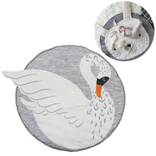 Load image into Gallery viewer, Baby Infant Play Mats Kids Crawling Carpet Floor Rug Baby Bedding Rabbit Blanket Cotton Game Pad Children Room Decor, Grey Rabbit, Fox, Koala, Lion, Deer, Sheep, Swan, Unicorn, Giraffe, Panda, Penguin, Butterfly, Tiger, Bear, Pink Rabbit