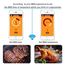 Load image into Gallery viewer, TY530 BBQ Probe Wireless Bluetooth Thermometer Mobile Phone APP Kitchen Food Barbecue Oven Thermometer, Food Temperature Range: -40-100 degree