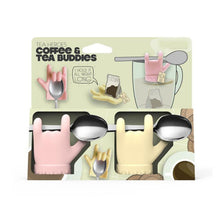 Load image into Gallery viewer, 2pcs Little Finger Shape Tea Heroes Teaspoon Holder ，Random Color Delivery, Teaspoon Holder