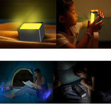 Load image into Gallery viewer, TS-P30 Multifunctional Night Light Alarm Digital Clock with FM Radio &amp; Temperature / Humidity Display &amp; IR Sensor Function, White, Green, Blue, Black, Pink