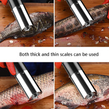 Load image into Gallery viewer, Electric Fish Scale Scraper Household Use Scraping Tool, CN Plug, Red, Black