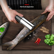 Load image into Gallery viewer, Electric Fish Scale Scraper Household Use Scraping Tool, CN Plug, Red, Black