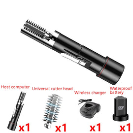 Electric Fish Scale Scraper Household Automatic Wireless Scraping Tool CN Plug, Black Single Battery, Black Single Battery+Cutter Head, Black Dual Battery, Black Dual Battery+Cutter Head, Red Single Battery, Red Single Battery+Cutter Head              ...