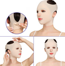 Load image into Gallery viewer, Enhanced Version For Men And Women Face-Lifting Bandage V Face  Double Chin Shaping Face Mask, 098 Pink Yellow, 098 Pink White, 074 Skin Tone, 076 M Size, 076 L Size, 090 With Hole, 090 Without Hole, 091 Orange, 072 Pink, 072 White, 073 Pink, 073 White