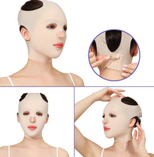 Load image into Gallery viewer, Enhanced Version For Men And Women Face-Lifting Bandage V Face  Double Chin Shaping Face Mask, 098 Pink Yellow, 098 Pink White, 074 Skin Tone, 076 M Size, 076 L Size, 090 With Hole, 090 Without Hole, 091 Orange, 072 Pink, 072 White, 073 Pink, 073 White