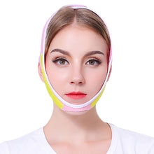 Load image into Gallery viewer, Enhanced Version For Men And Women Face-Lifting Bandage V Face  Double Chin Shaping Face Mask, 098 Pink Yellow, 098 Pink White, 074 Skin Tone, 076 M Size, 076 L Size, 090 With Hole, 090 Without Hole, 091 Orange, 072 Pink, 072 White, 073 Pink, 073 White