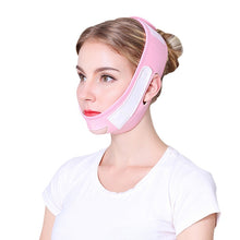 Load image into Gallery viewer, Enhanced Version For Men And Women Face-Lifting Bandage V Face  Double Chin Shaping Face Mask, 098 Pink Yellow, 098 Pink White, 074 Skin Tone, 076 M Size, 076 L Size, 090 With Hole, 090 Without Hole, 091 Orange, 072 Pink, 072 White, 073 Pink, 073 White