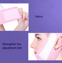 Load image into Gallery viewer, Enhanced Version For Men And Women Face-Lifting Bandage V Face  Double Chin Shaping Face Mask, 098 Pink Yellow, 098 Pink White, 074 Skin Tone, 076 M Size, 076 L Size, 090 With Hole, 090 Without Hole, 091 Orange, 072 Pink, 072 White, 073 Pink, 073 White