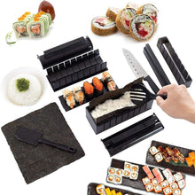 Load image into Gallery viewer, 11 in 1 Sushi Mold With Sushi Knife Rice Ball Mold DIY Home Creative Sushi Roll Set, Sushi Roll Set