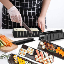 Load image into Gallery viewer, 11 in 1 Sushi Mold With Sushi Knife Rice Ball Mold DIY Home Creative Sushi Roll Set, Sushi Roll Set