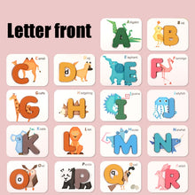 Load image into Gallery viewer, XHN-001 Number Letter Matching Cognitive Card Double-Sided 3D Puzzle Children Puzzle Early Education Toy