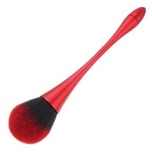 Load image into Gallery viewer, Single Small Waist Makeup Brush Nail Powder Dust Blush Loose Powder Brush, Specification: Pink Green Gradient Rod, Pink Green Gradient Rod, Red Rod Red Hiar, Golden Rod Color Hair, Golden Rod Brown Hair, Black Rod Brown Hair, Pink Rod Pink Hair