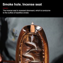 Load image into Gallery viewer, Ceramic Aromatherapy Furnace Lotus Smell Aromatic Home Office Incense Crafts Incense Burner Holder