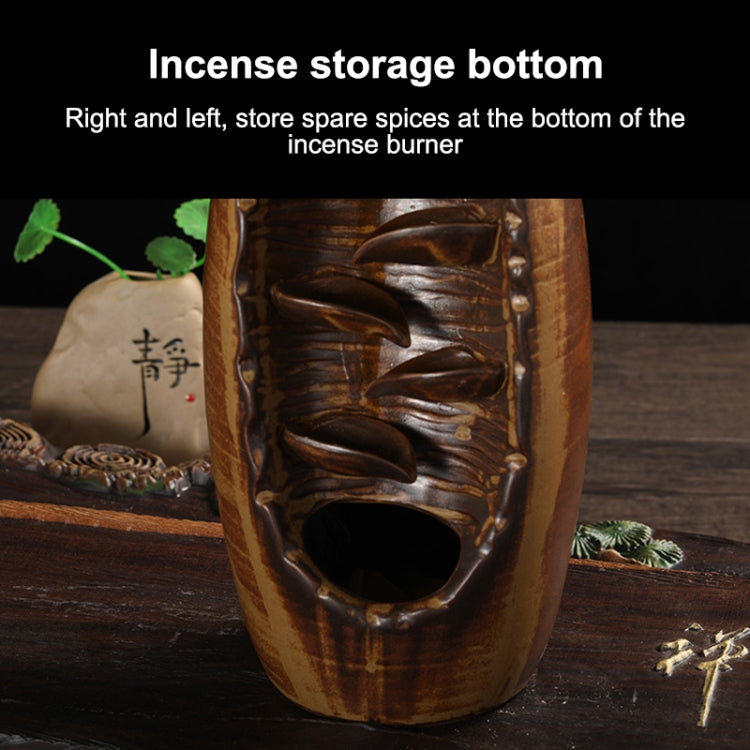 Ceramic Aromatherapy Furnace Lotus Smell Aromatic Home Office Incense Crafts Incense Burner Holder