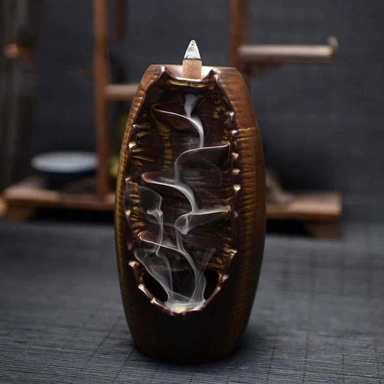 Ceramic Aromatherapy Furnace Lotus Smell Aromatic Home Office Incense Crafts Incense Burner Holder