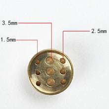 Load image into Gallery viewer, Binaural Incense Burner Pure Copper Household Small Indoor Antique Incense Burner