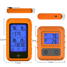 Load image into Gallery viewer, Wireless Food Thermometer Household Touch Screen BBQ Dual-Channel Kitchen  Thermometer, TS-TP20