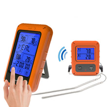 Load image into Gallery viewer, Wireless Food Thermometer Household Touch Screen BBQ Dual-Channel Kitchen  Thermometer, TS-TP20