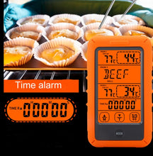 Load image into Gallery viewer, Wireless Food Thermometer Household Touch Screen BBQ Dual-Channel Kitchen  Thermometer, TS-TP20